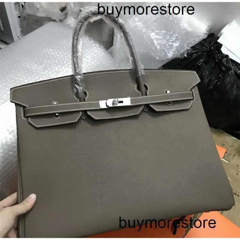 Borsa in pelle di vacchetta personalizzata Hac 50 cm stile Handswen fatta a mano di alta qualità Hac 40 cm fatta a mano in vera pelle versione personalizzata uomo completamente borsa da uomo cuciture in cera