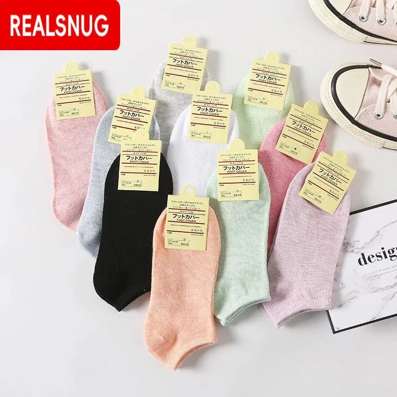 Frauen Socken NANJIREN MARKENQUALITÄTS-SEXY Japanische Mode Solide Nette Frau Marke Casual Mori Girl Little Low Cut