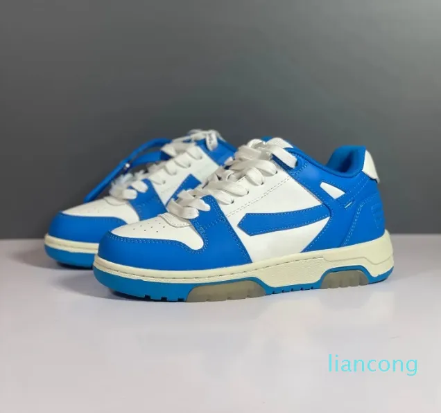 2024 Sneakers Low-Tops Black White Pink Leather Light Blue Patent Trainers Runners Sneaker