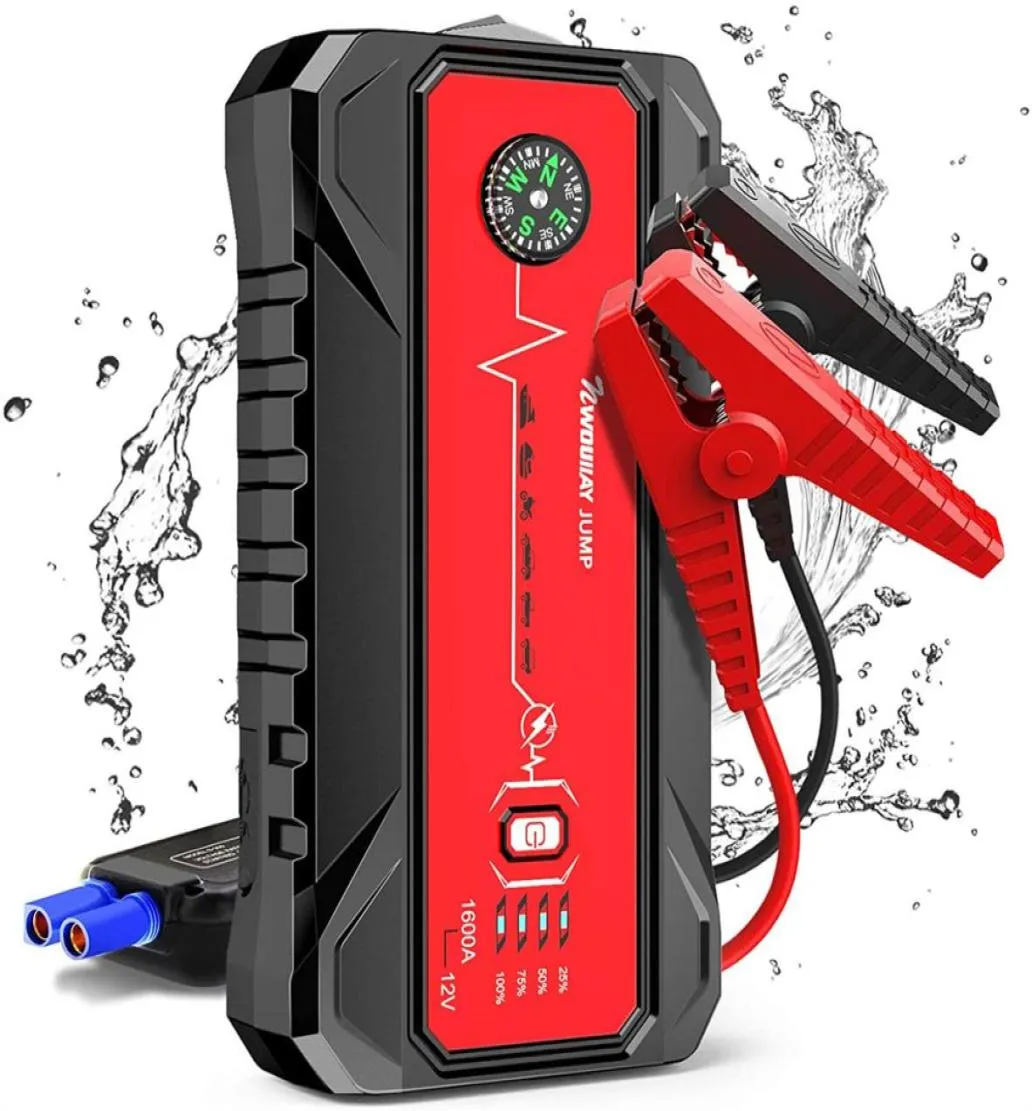 2021 Jump Starter NW200 Battery 1600a Peak 20000mAh Tex to 70L LAS و UP 65L Diesel Engines 12V Auto Booster Power Power PA9432914