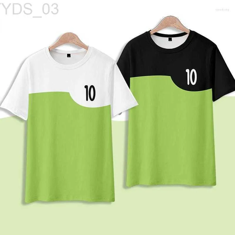 T-shirts Mens T Shirts Kids Boys Girls Anime T-shirt Short Sleeved Shirt For 1 2 3 5 7-14 Year Children Party Clothing Tees 240306