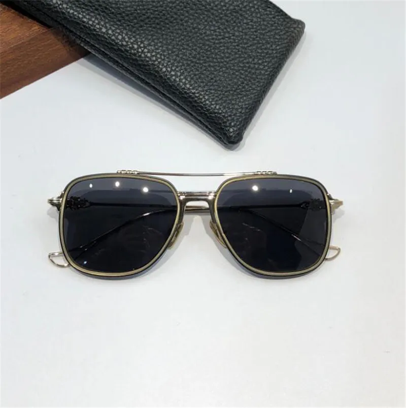 Square Aviator Sunglasses Retro Metal Frame UV400... From  display picture 1