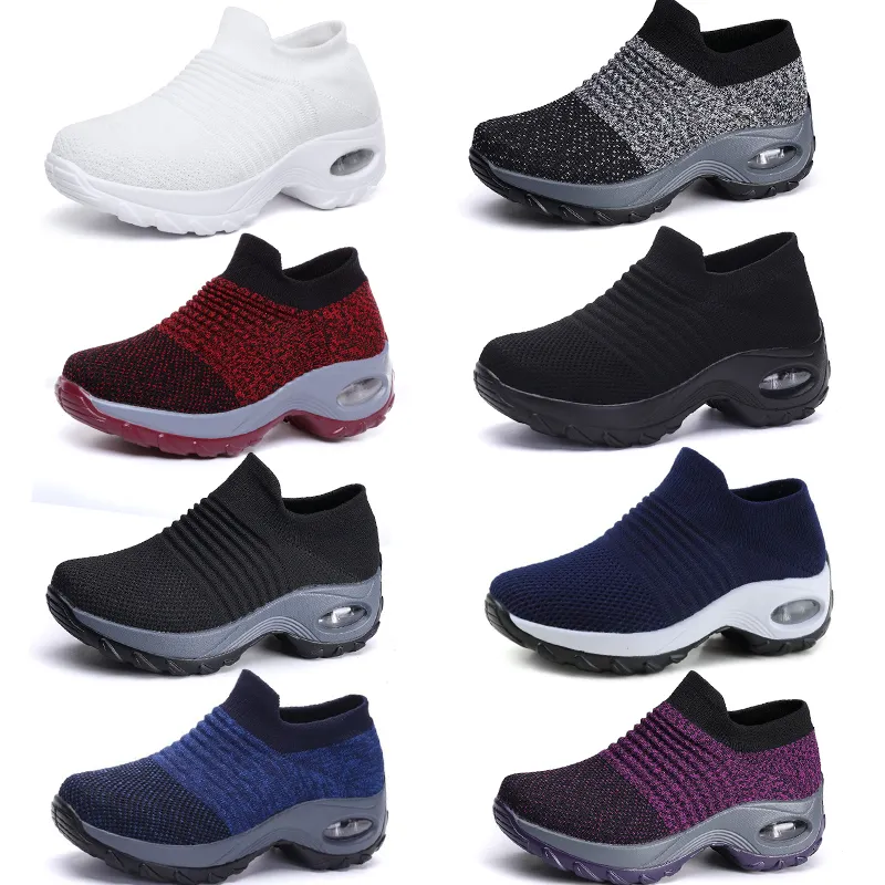 Scarpe da donna da uomo di grandi dimensioni cuscino scarpe sportive in tessuto volante scarpe con cappuccio scarpe a dondolo alla moda GAI scarpe casual calzini scarpe 35-43 65