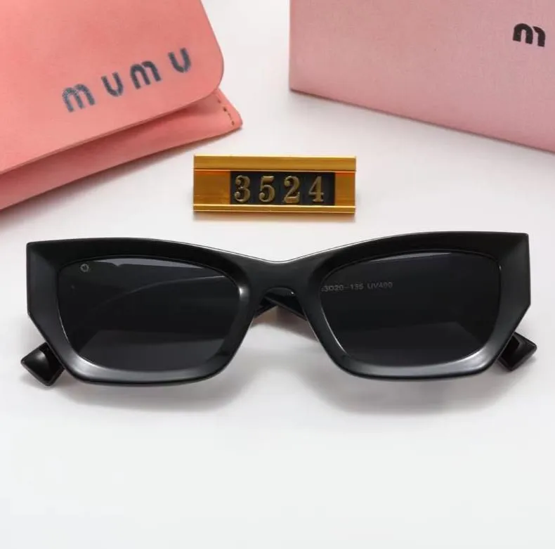 Renowned designer mui mui designs cool outdoor UV protection for men and women and multi-color optional sunglasses wear and travel absolute continuous colourful