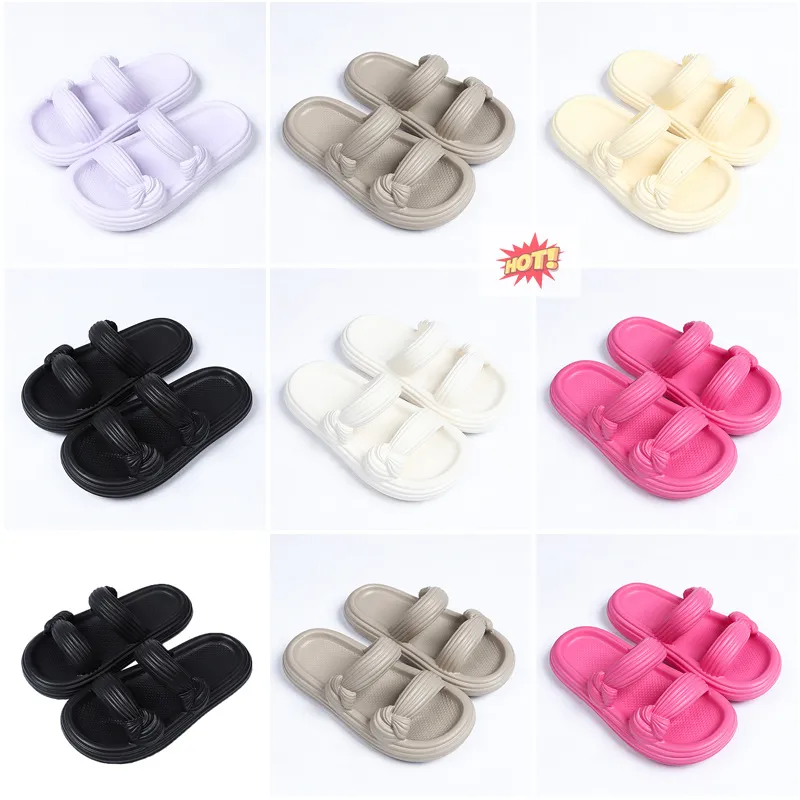 Summer new product slippers designer for women shoes white black pink blue soft comfortable beach slipper sandals fashion-052 womens flat slides GAI outdoor shoes