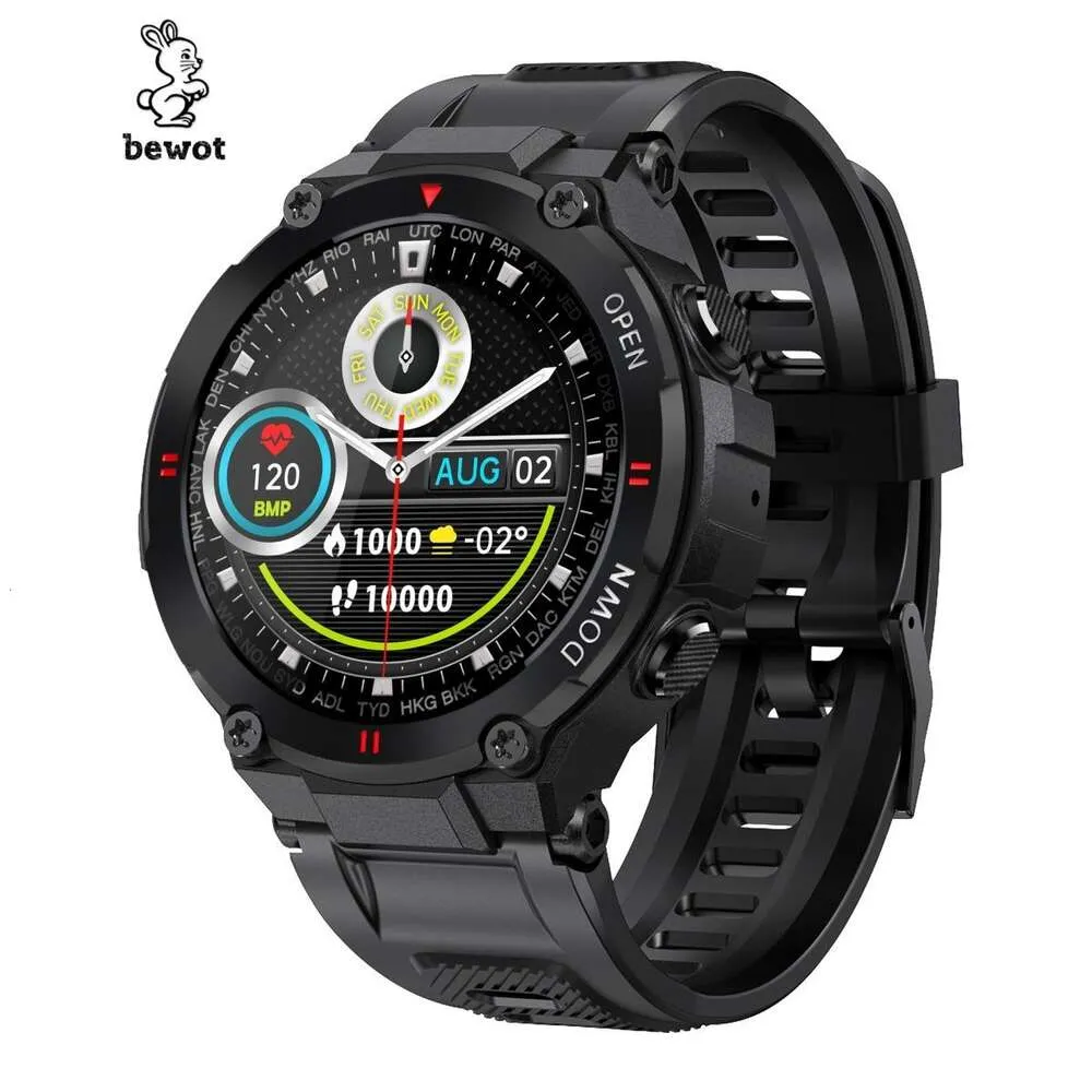 K22 Smartwatch 1.28 Cercle complet Double mode Appel Bluetooth Mode Sport Cadran Télécharger