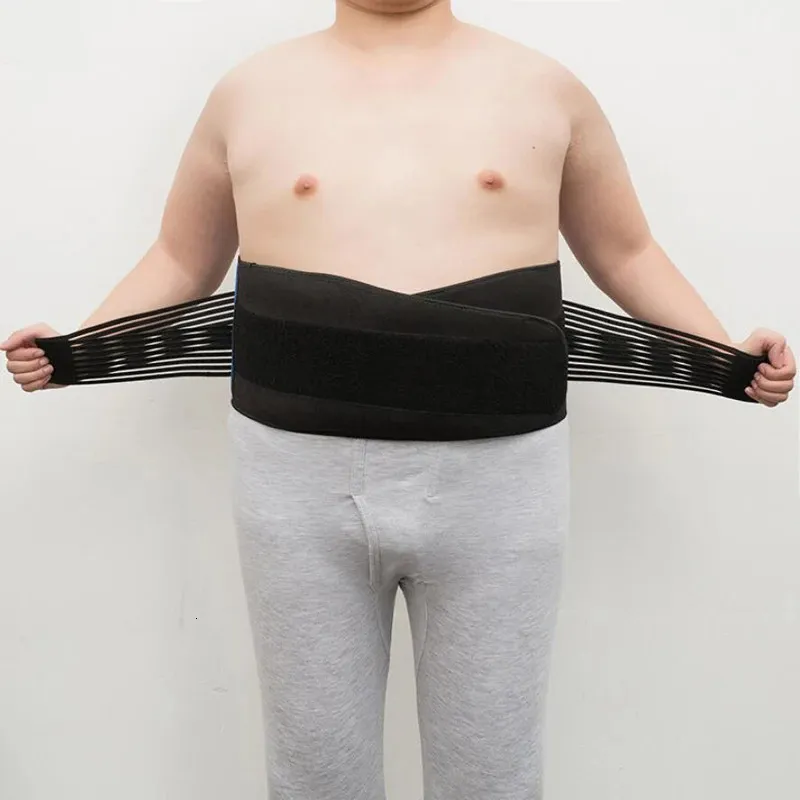 Big Size 5XL 6XL Lower Back Support Brace Male Waist Posture Corrector Female Belt Prevent Slouching 240226