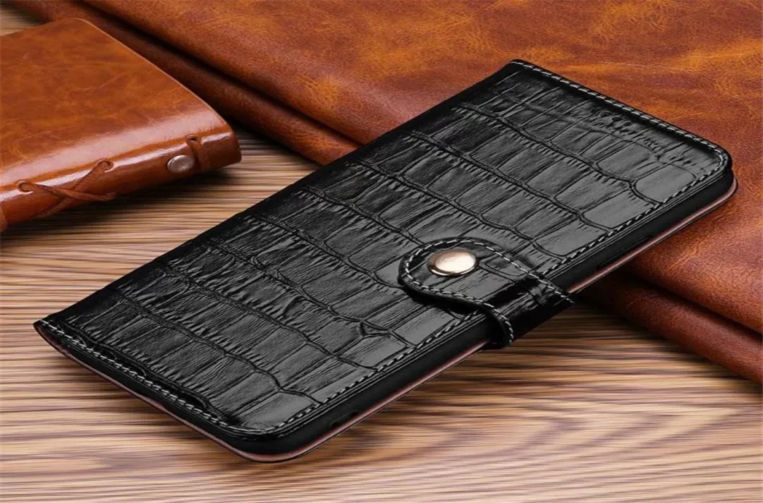 Top Fashion Wallet Phone Cases for IPhone 13 12 11 Pro Max XS XR X Flip Genuine Leather Case Crocodile Pattern Cellphone Shell Cov7621224