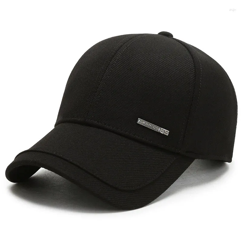 Ball Caps Hat Men's Autumn And Winter Simple Fashion Baseball Cap Middle-aged Elderly Leisure Outdoor Sunshade Trucker Hats