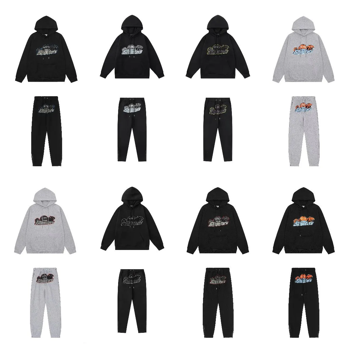 pantalon trapstar designer hommes hoodies vêtements trapstar survêtement trapstar à capuche trappstar hommes tapstar à capuche casual lâche pull coton lettre sport