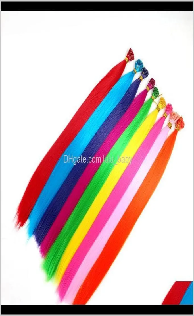 Colorful Stick I Tip Synthetik 22 Zoll 1Gstrands Loop Micro Ring Qdsnt Wkncm5120166