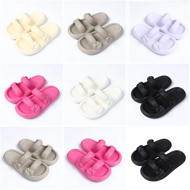 Summer new product slippers designer for women shoes white black pink blue soft comfortable beach slipper sandals fashion-012 womens flat slides GAI outdoor shoes