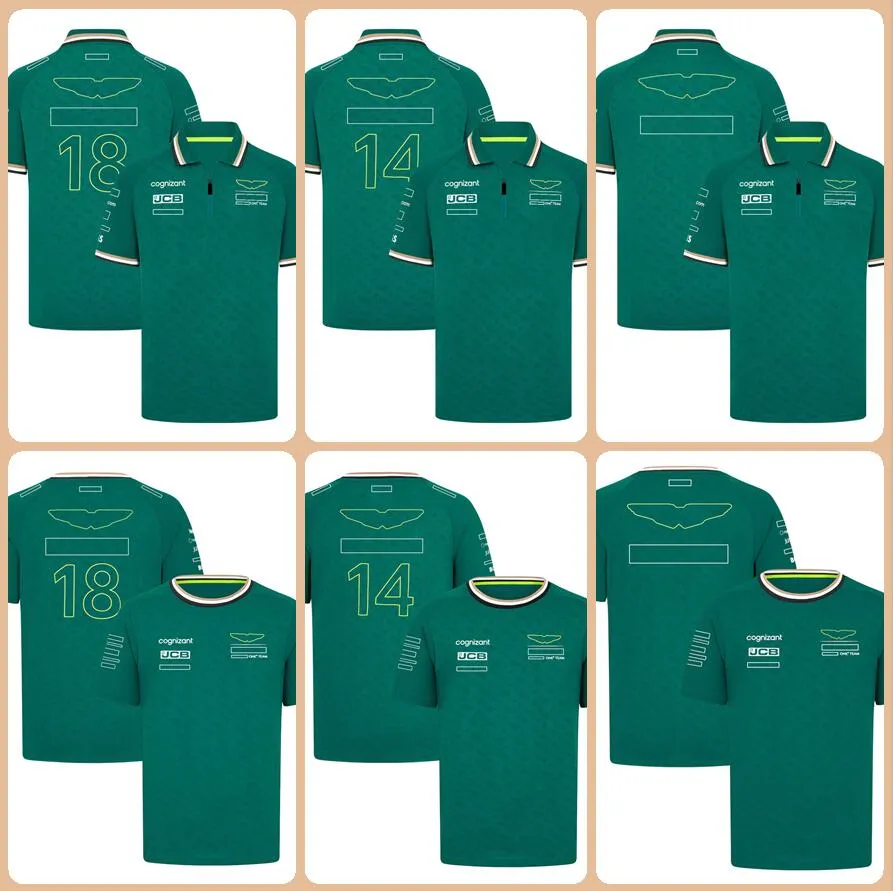 Set da corsa nella nuova stagione del 2024 T-shirt a maniche corte Formula 1 F1