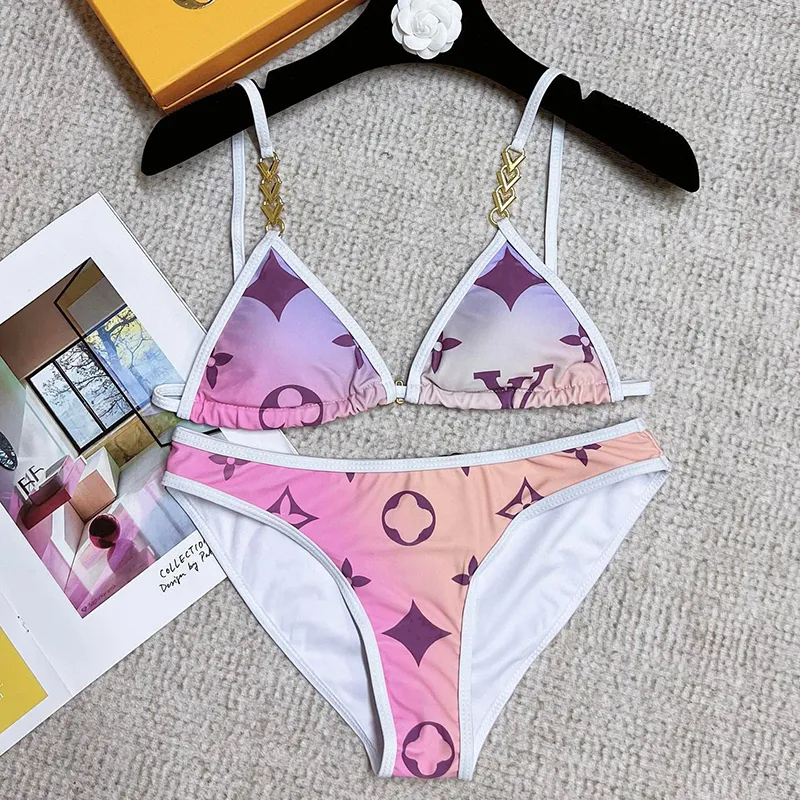 Women bikini kolor bikini designerka stroje kąpielowe kostium kąpielowe projektant Women Swimsuits Projektant seksowne bikini dwuczęściowe kostium kąpielowe moda kąpiel stwora kąpielowa dobra