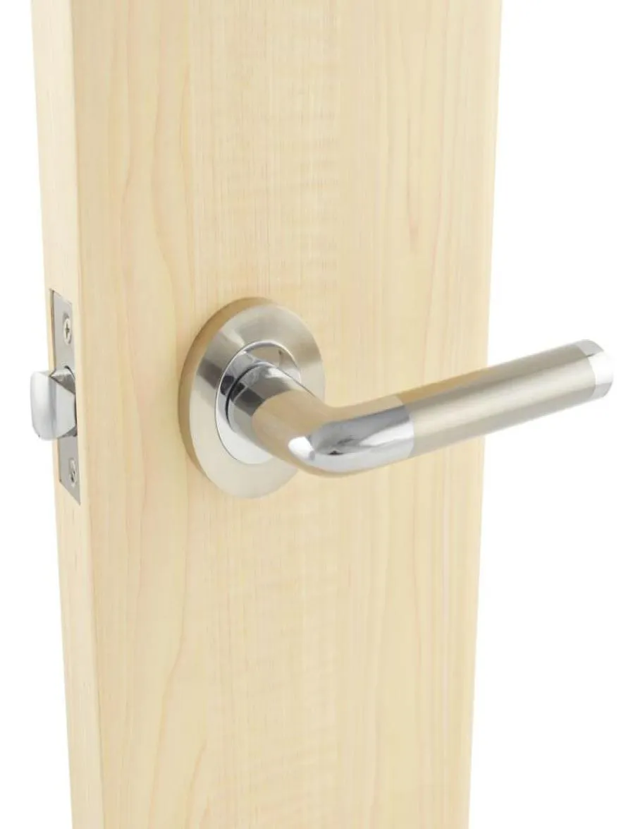 PL1084NBCP Passage Door Lock without Keys Brushed NickelChrome6812661