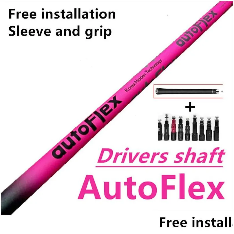 Club Grips Golf Drivers Shaft Flex SF505X SF505 SF505XX Flex Graphite Wood Assembly Hylsa och grepp 230522 Drop Leverans Dhand