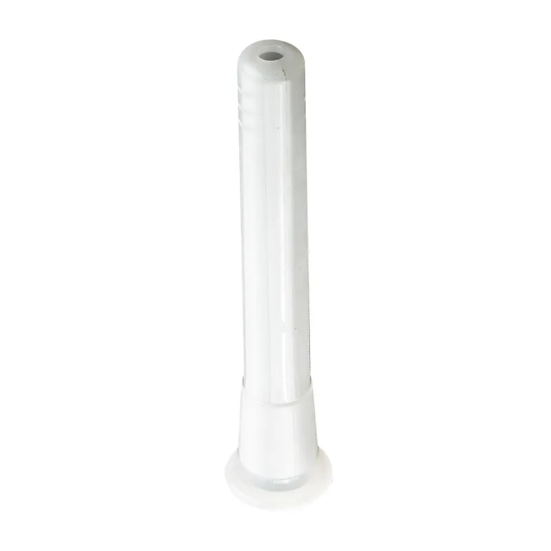 Bong con diffusore in acrilico da 4,7" da 18 mm a 14 mm (bianco)