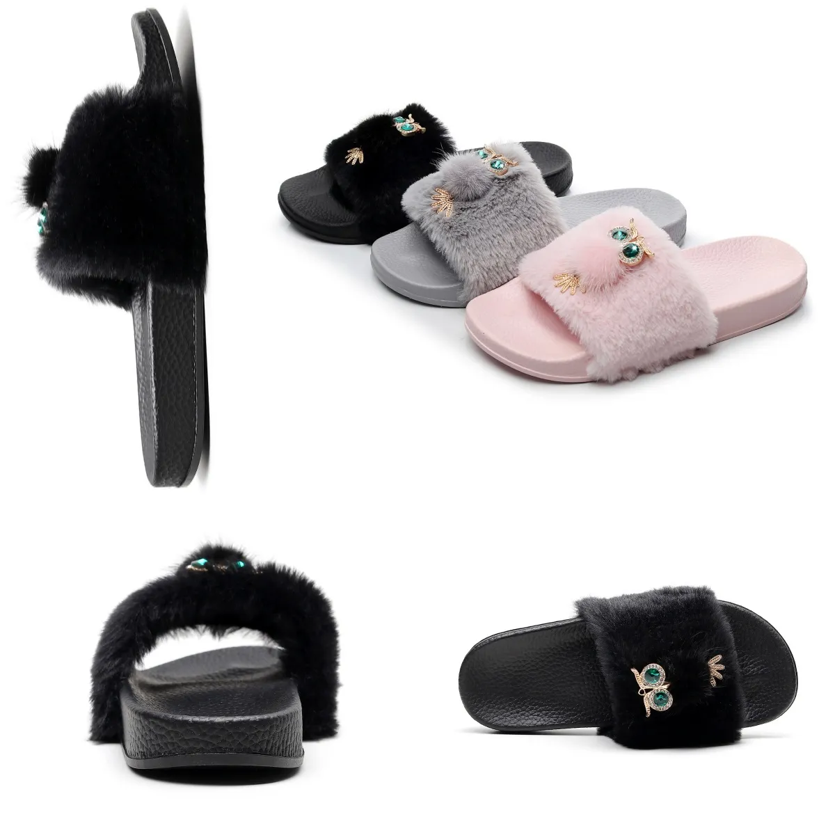 2024 New style Summer Designer Slippers Luxury Women Sandal Flat Slide Lady Beach Flip Flop Casual Slipper Shoes low price high quality eur36-41 GAI