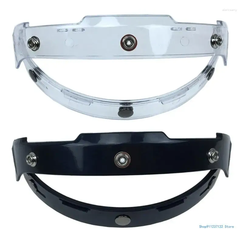 Hełmy motocyklowe adapter Załącz Załącznik do Snap Hełm Bubble Shield Visor Motorbike Soczewki mocujące flrame