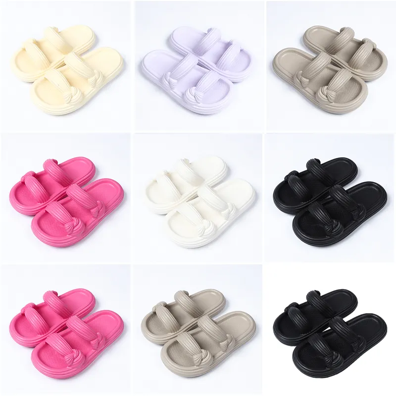 Summer new product slippers designer for women shoes white black pink blue soft comfortable beach slipper sandals fashion-09 womens flat slides GAI outdoor shoes