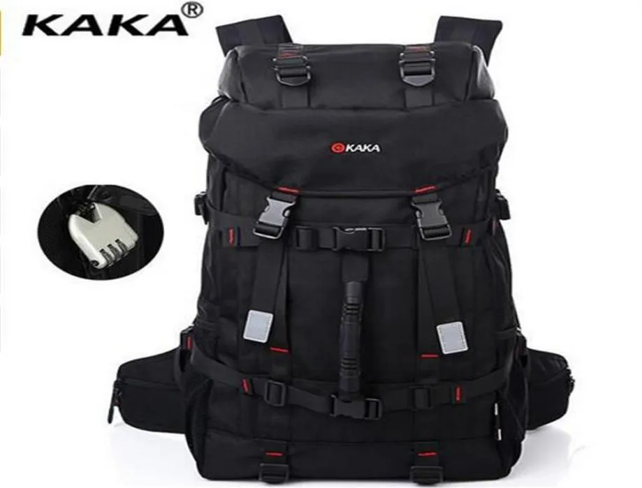 Kaka大容量55L for Men039sバックパックメン荷物肩ウォータープルーフノートトラベルバックバッグC18111901230U9295220