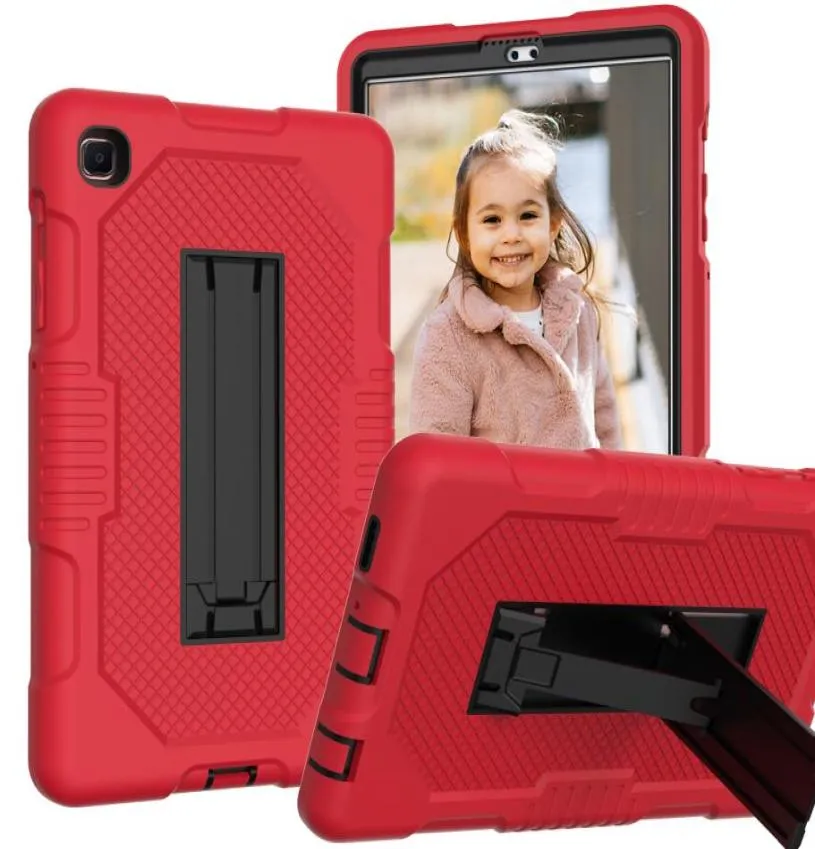 For Samsung Galaxy Tab A7 Lite T220 T2252021 3 Layer Protection With Kickstand Functions Shockproof Tablet Case Cover6672432