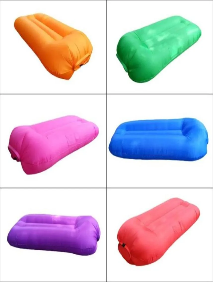 Slaapzakken Snelle Opblaasbare Airbag Draagbare Luie Outdoor Camping Bank Strand Bed Voor Reizen Wandelen Picknicks6555790