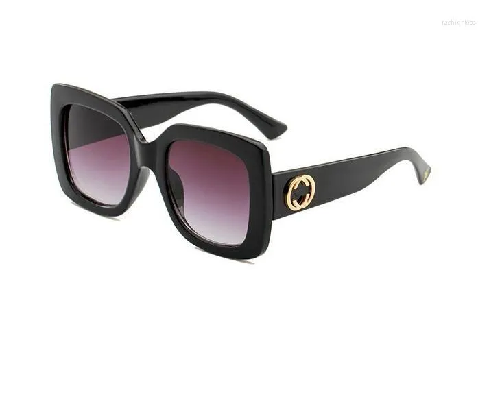 Lunettes de soleil de marque de styliste, nuances d'extérieur, PC Farme, mode classique pour dames, lunettes de soleil de luxe, miroirs pour femmes