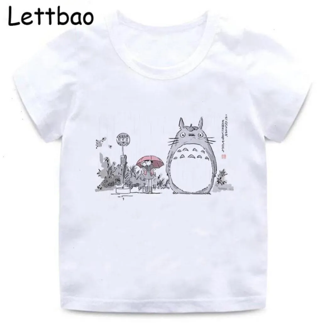 Korean Style Kids Totoro Studio Tshirt Ghibli T Shirt Fashion Anime Tee Funny Tumblr Graphic Tops Childrens Clothing4552915