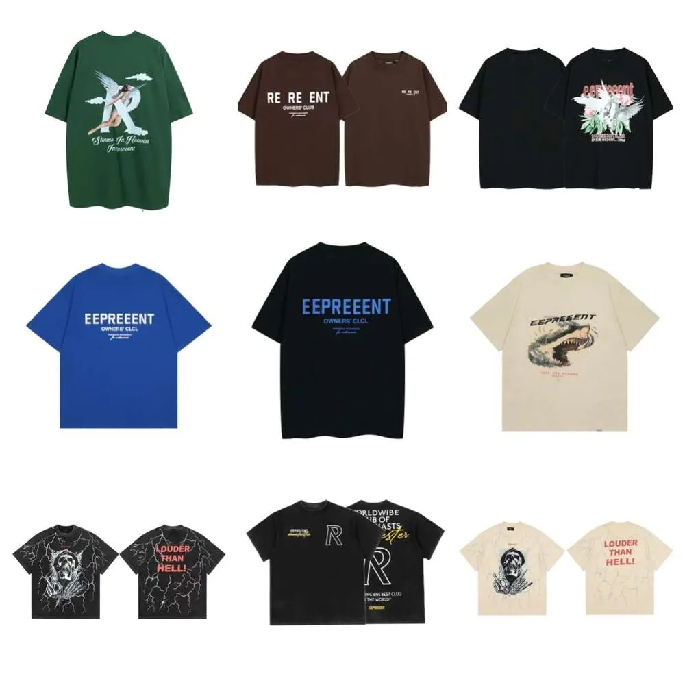 Tshirtを代表する夏のメンはゆるいティーファッションブランドを代表するカジュアルシャツLuxurys代表衣料品ストリートTシャツYu