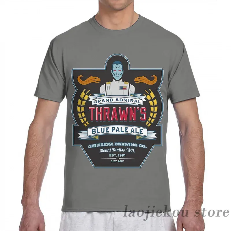 T-shirty Grand Admiral Thrawns Blue Pale Ale Men Tshirt Kobiety na całej druku moda dziewczyna t-koszulka topy tee krótkie rękawe tshirty