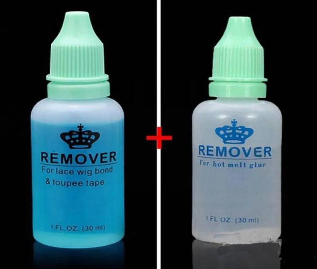 2Bottle Adhesive Remover for Skin Tape Hair 1 30ml Remover for Melt Glue5770402