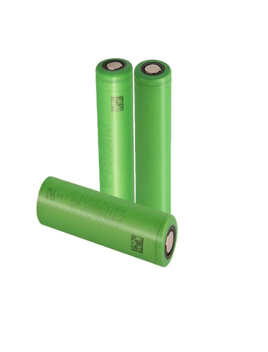 Lejon VTC6 18650 Batteri 3000mAh 30A urladdning laddningsbara batterier Cell för elektriskt verktyg Ebike Motor etc7888981