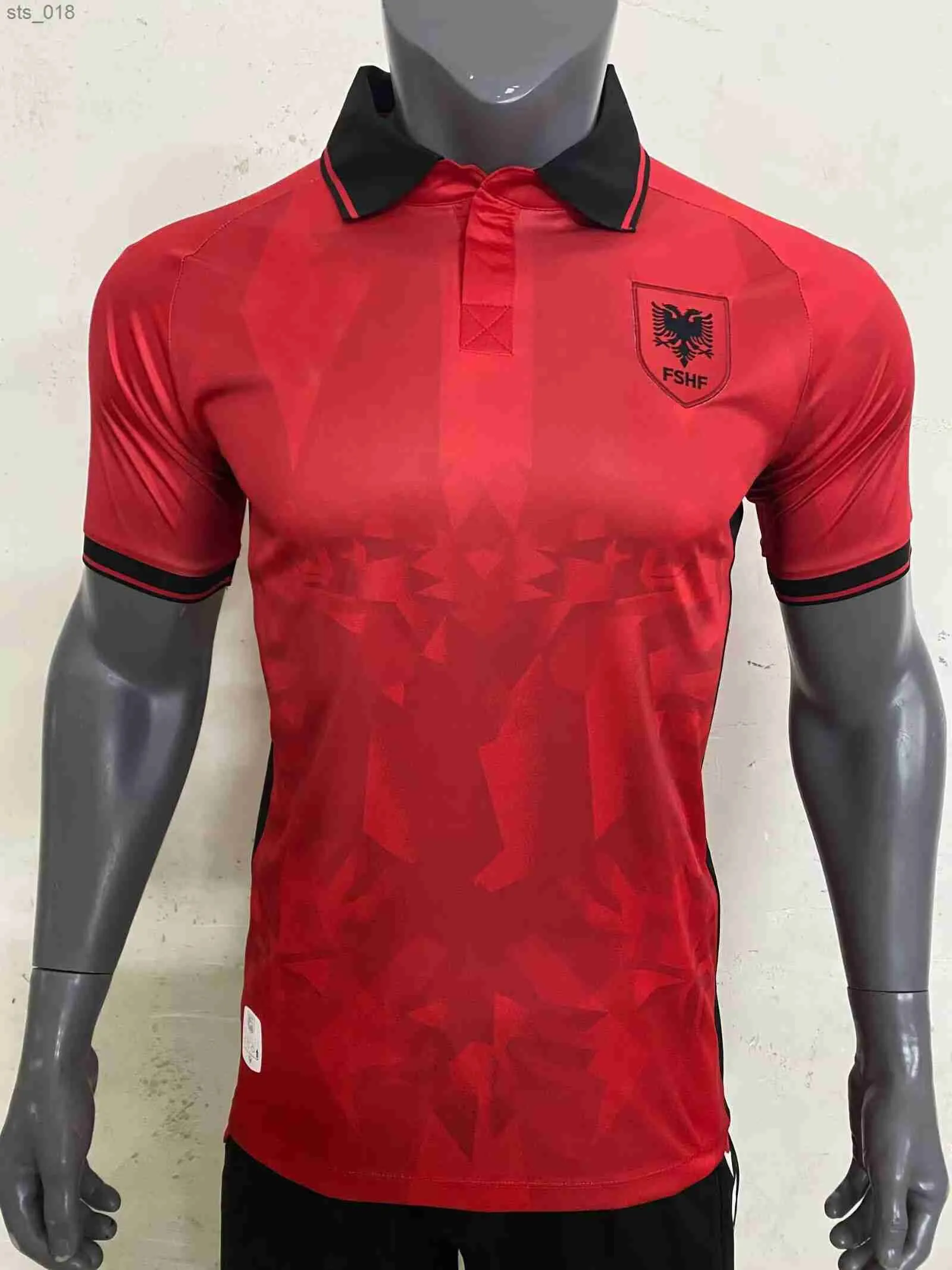 Camisas de futebol 2024 Albânia seleção nacional ASANI BAJRAMI ASLLANI UZUNI RAMADANI DJIMSITI LSMAJLI HYSAJ NUA camisa de futebolH240306