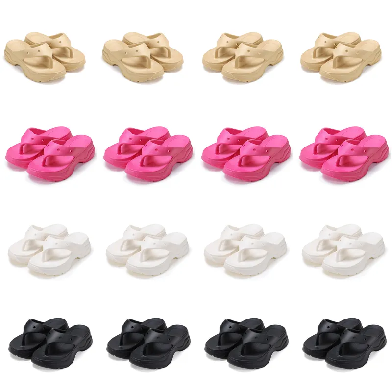 Été nouveau produit livraison gratuite pantoufles designer pour femmes chaussures blanc noir rose tongs sandales pantoufles souples mode-021 diapositives plates pour femmes GAI chaussures de plein air