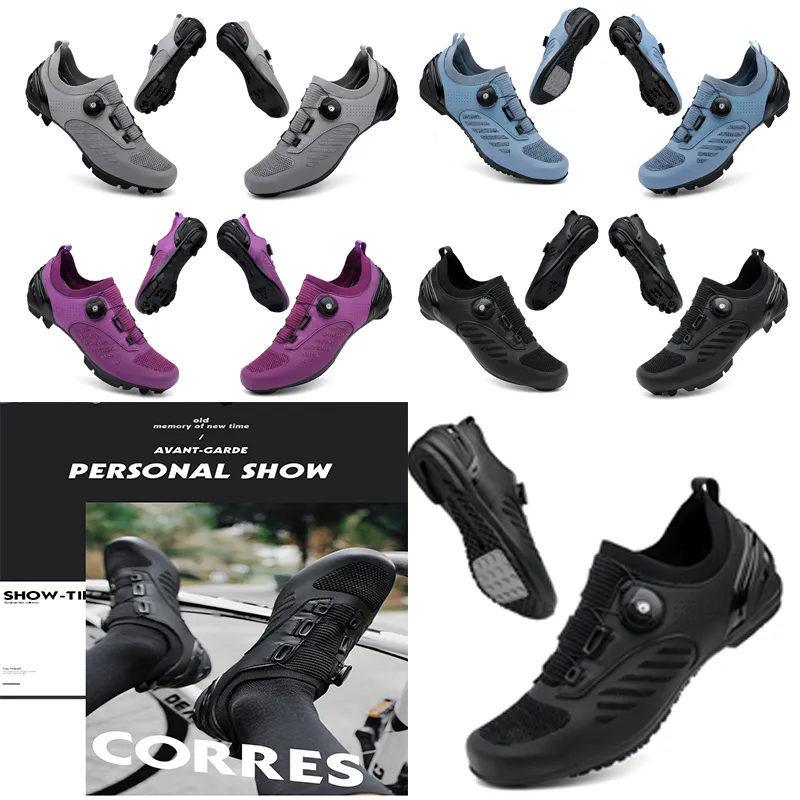 deszigner Fietsschoenen Heren Sport Dirt Racefiets Schoenen Platte Snelheid Fietsen Sneakers Flats Mousantain Fietsschoenen SPD Schoenplaten Schoenen 36-47 GAI