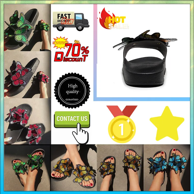 Designer Casual Plate-forme Demi-pantoufles Sliders d'été Hommes Femmes Rainbow Slides Sandales Anti Slip Résistant à l'usure Sandales à mémoire Coussin doux Pantoufle GAI