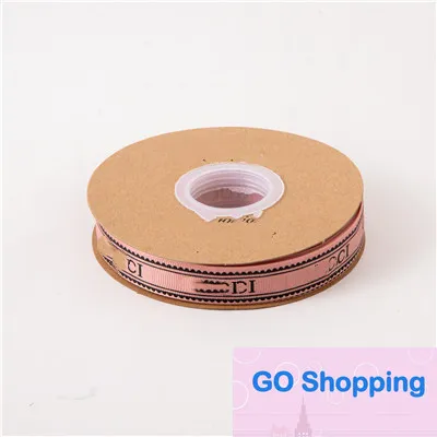 Luxury Qiqu Flowers Packing Ribbon New English Thread Belt Bouquet Floral Ribbons Baking Cake Bow Materials