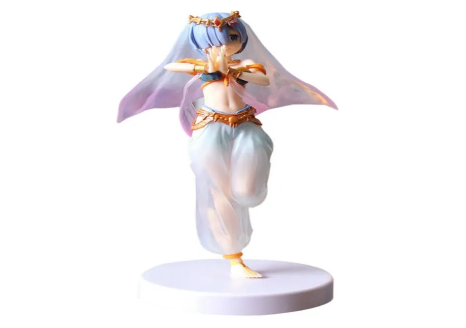 Re liv i en annan värld från noll rem anime figurer 22cm pvc action figur leksak sexig tjej figur modell leksaker gåva brinquedos x4516719