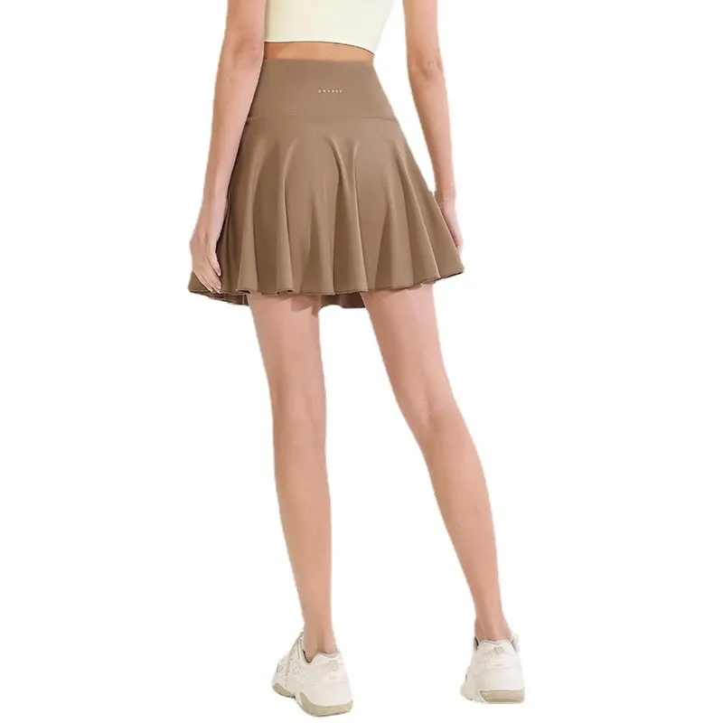 Dresses High Quality Women Sports Pants Skirt High Waist Breathable Running Exercise Short Skirt Quick Dry Tennis Skirt