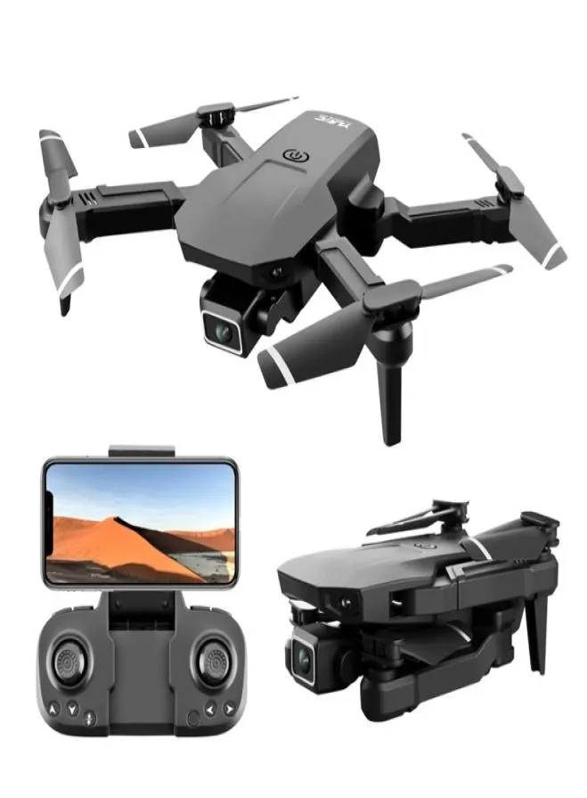 S68 Pro Mini Drone 4K HD double caméra grand Angle WiFi FPV Drones quadrirotor hauteur garder Dron hélicoptère jouet VS E88 pro 2206305711795