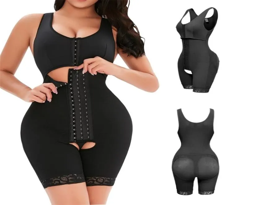 Shapewear Donna Vita Trainer Binder Body Shaper Intimo dimagrante Reductora Butt lifter Cinghia modellante Tummy Shaper Fajas culo 207895719