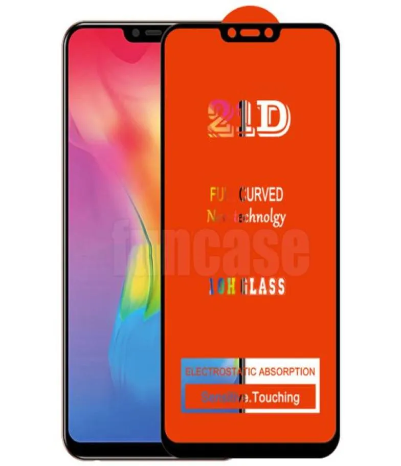 21d Full Glue Screen Protector Tempererat Glass Protective Proof Curved Coverage Guard Film Cover Shield för Nokia G10 G20 X10 X20 17924058