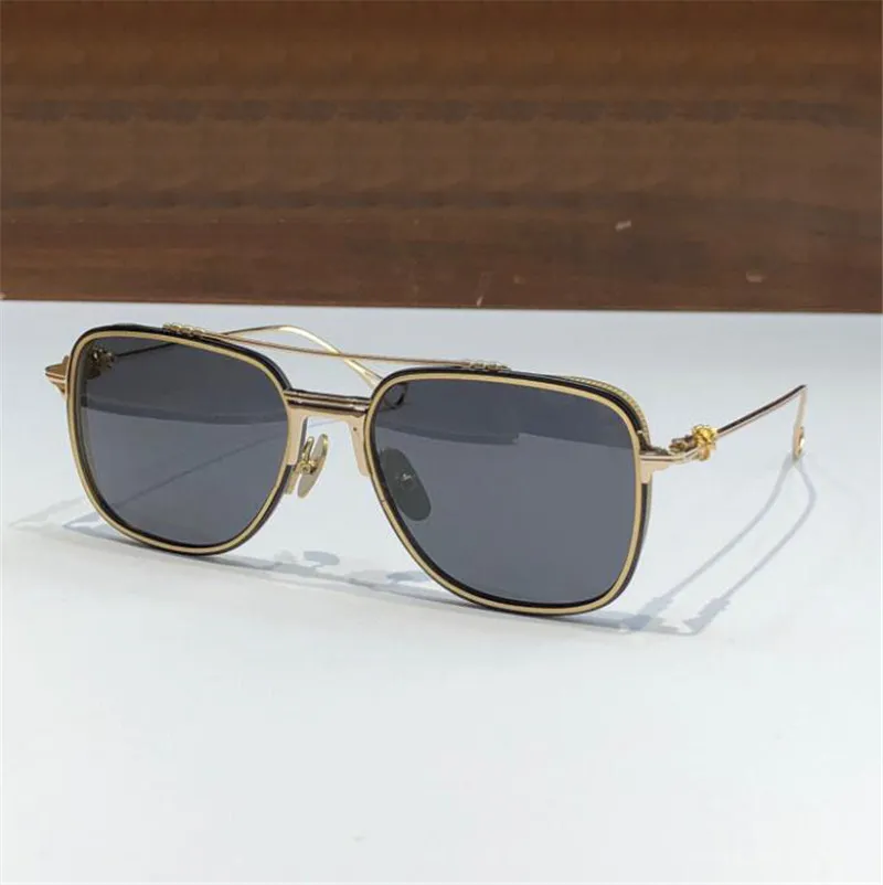 Metal Frame Retro Square Pilot Sunglasses UV400 Protection Air Force Sunglasses Unisex Retro Fashion Metal Square Pilot  main image 2