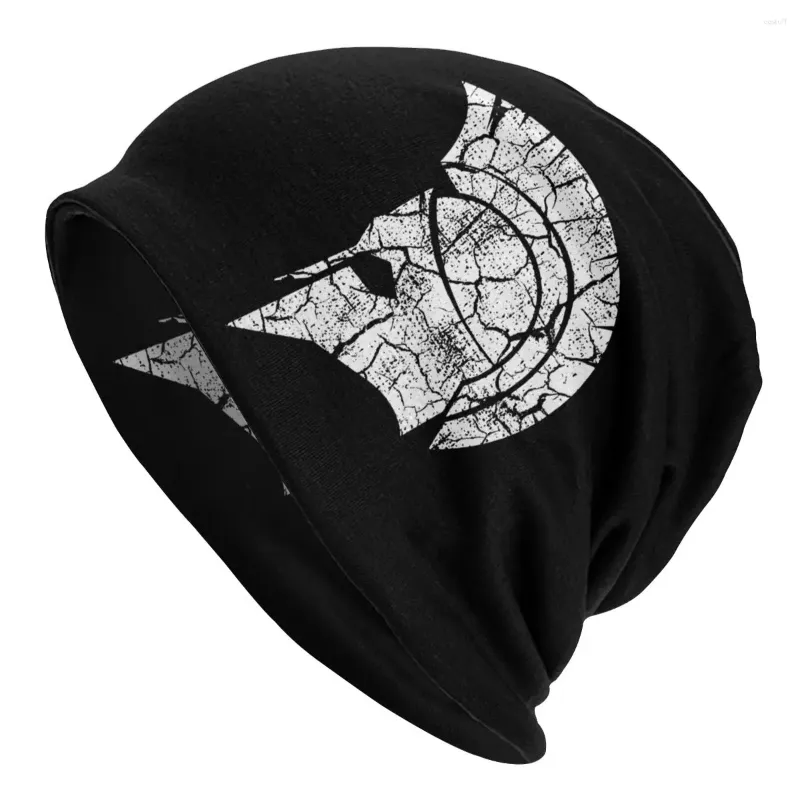 Berretti Spartan Spartacus Cappelli per cofano Roma Combattente romano Cappello lavorato a maglia Hip Hop Autunno Inverno Outdoor Skullies Berretti Berretto caldo unisex