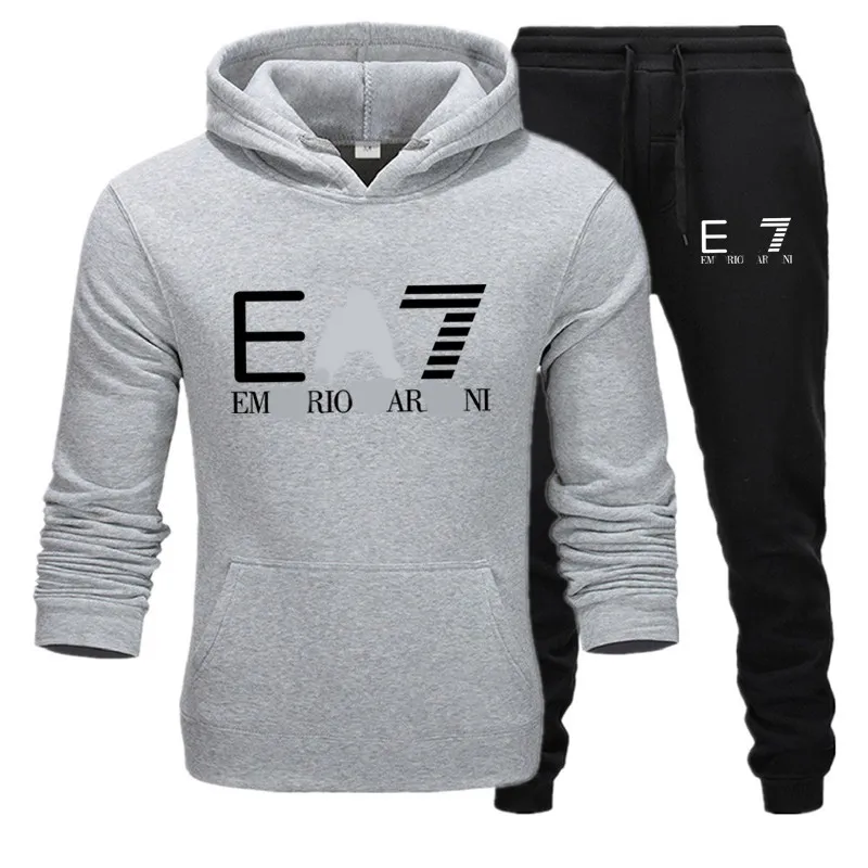 Mens tracksuit street reflective pants high quality pressed letters top sportswear male hoodies Couple clothing male womens sweater size s-3xL