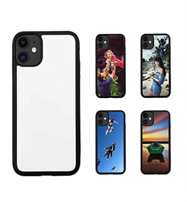 Capas de telefone em branco de sublimação capas em branco para impressão DIY borracha macia protetora à prova de choque capa antiderrapante fina para iPhone 14 13 15394594