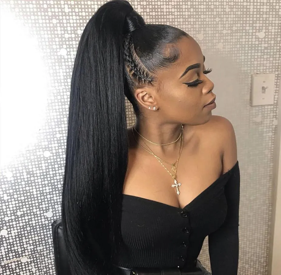 Straight Wigs For Black Women Lace Front Human Hair Wigs Glueless Brazilian Remy Hair Wigs Pre Plucked Bleached Knot9388928