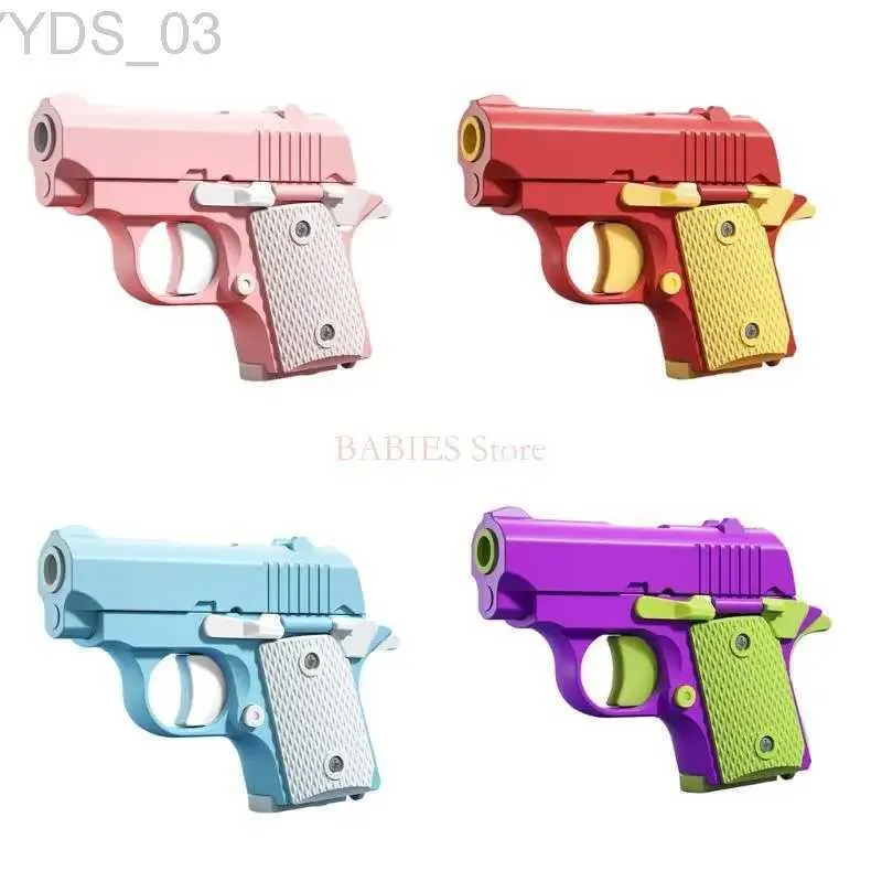 Pistolas de juguete Sensory Gravity Guns Fidgets Toy Lovely 3D Guns VentToy Novedad Regalo para adultos Alivio del estrés Descomprimir accesorios de fiesta YQ240307