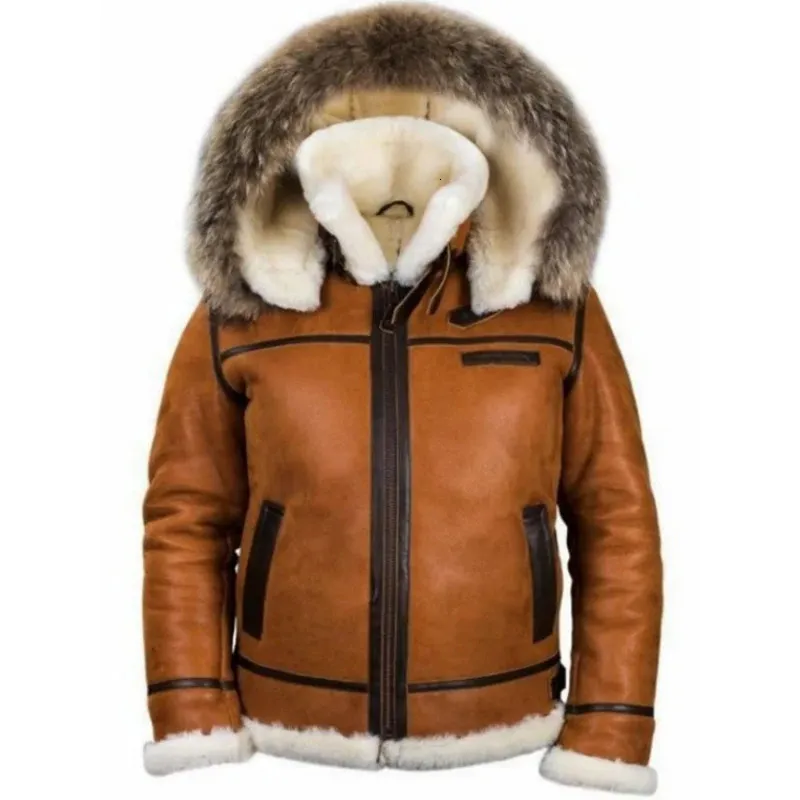 Плюшевая мужская куртка со встроенным кожаным мехом, удобная толстая изоляция, с длинными рукавами, однотонная, повседневная, универсальная, на молнии 240223